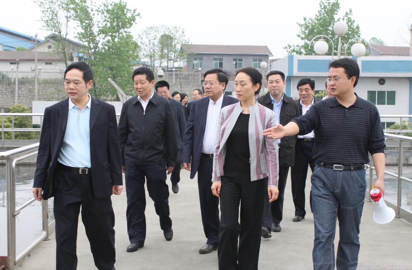 2011年4月，省政协主席，时任省委常委、统战部部长李薇薇来星空官方版网站登录入口-星空(中国)视察.JPG